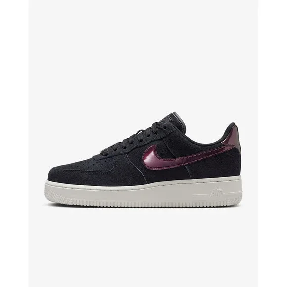 Nike Air Force 1 '07 SE HJ4401-002 Sneaker Womens Black Platform Shoes aaNKE261 - Picture 3 of 15